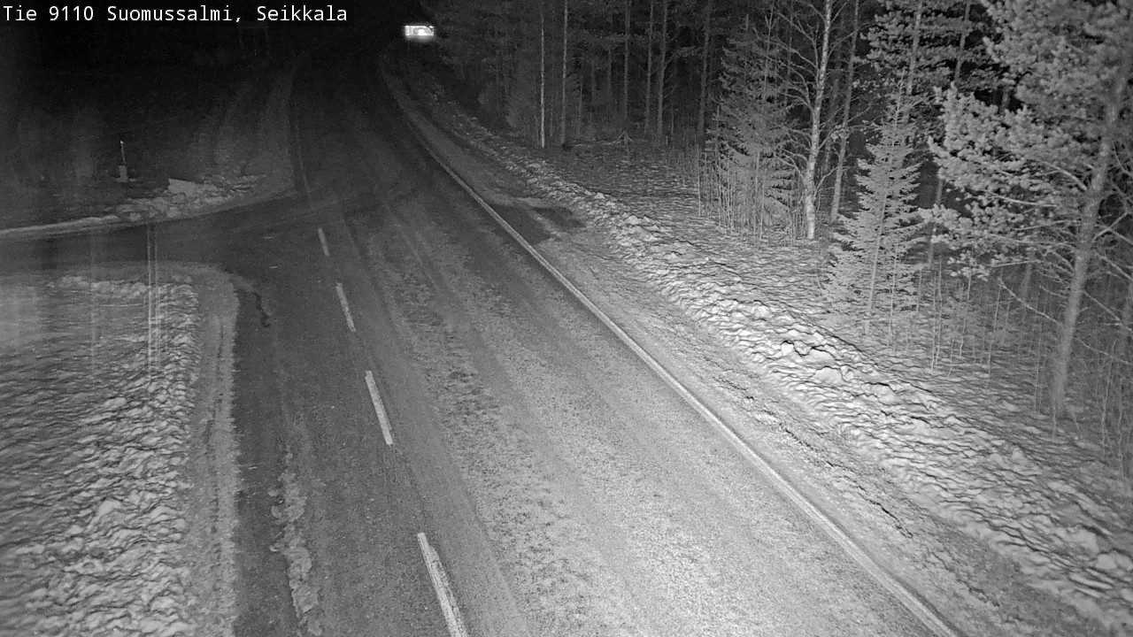 Kelikamerat Kuva Tie 9110 Suomussalmi, Seikkala, Suomussalmi, Kainuu