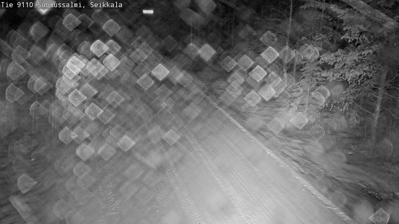 Weather Camera Image Road 9110 Suomussalmi, Seikkala, Suomussalmi, Kainuu