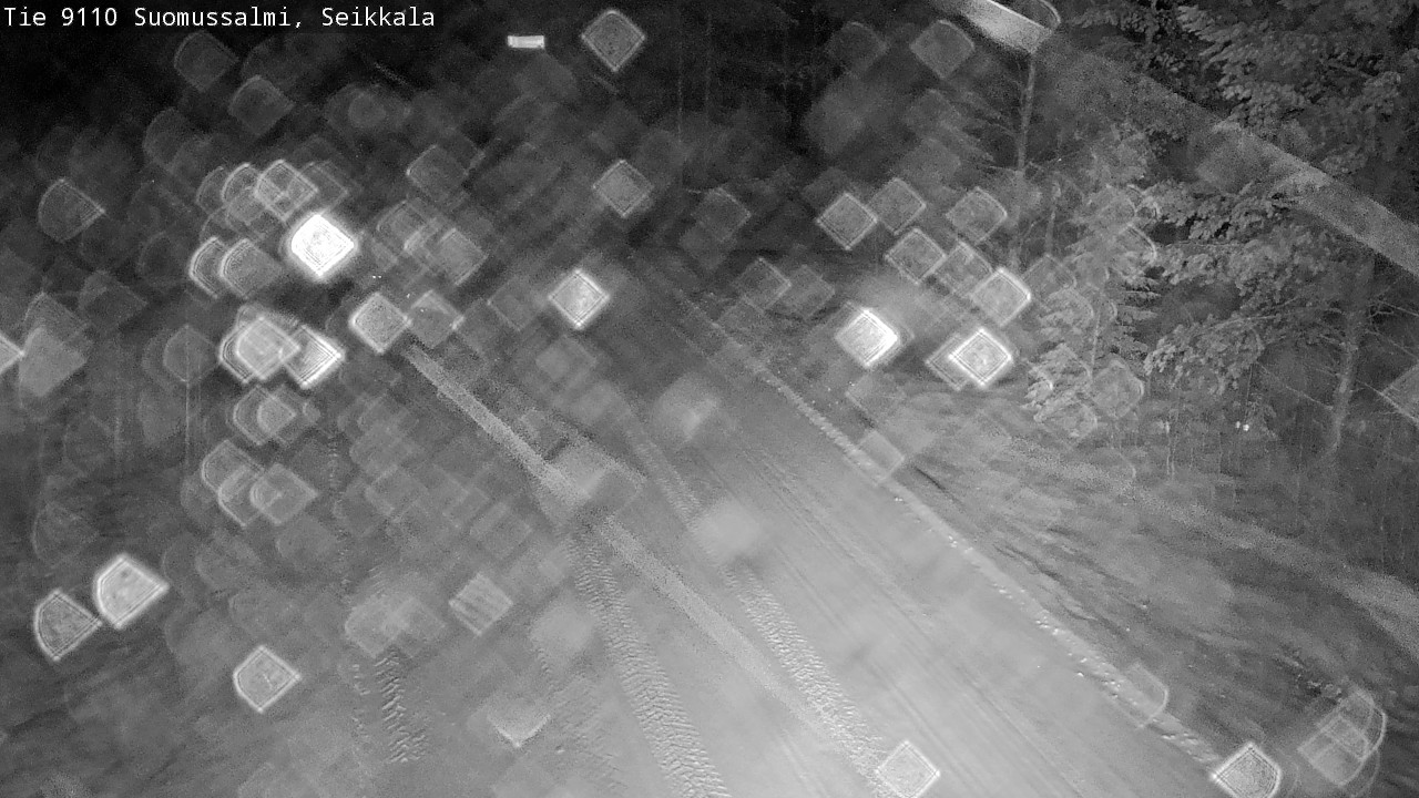 Weather Camera Image Road 9110 Suomussalmi, Seikkala, Suomussalmi, Kainuu