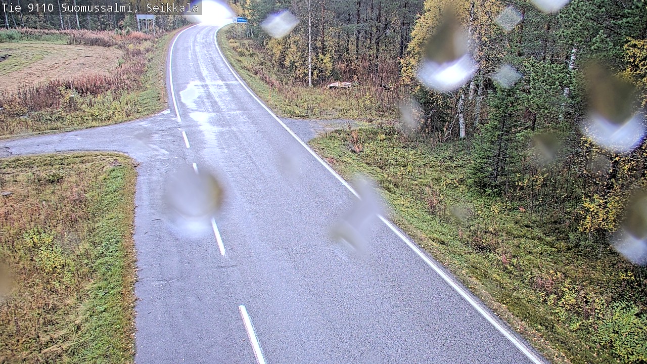 Kelikamerat Kuva Tie 9110 Suomussalmi, Seikkala, Suomussalmi, Kainuu