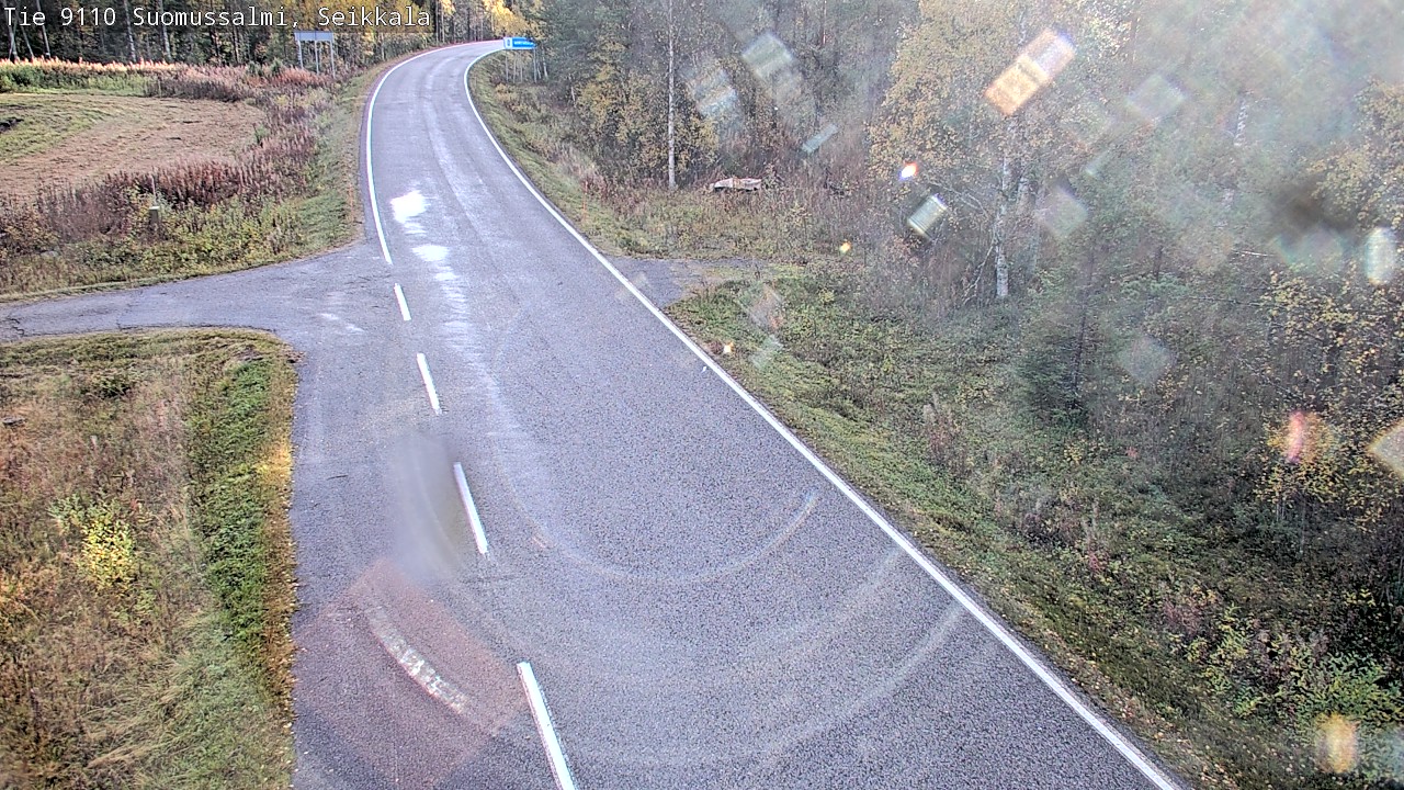 Kelikamerat Kuva Tie 9110 Suomussalmi, Seikkala, Suomussalmi, Kainuu