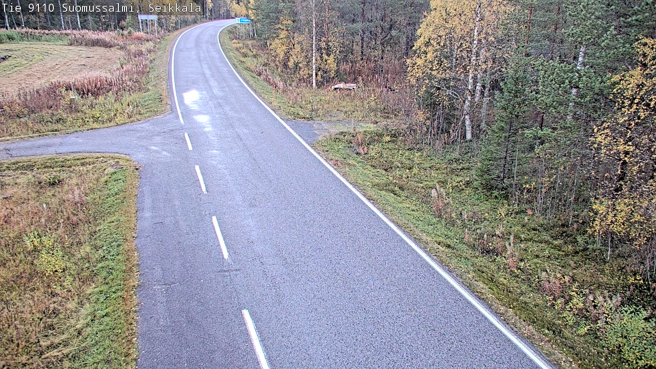 Kelikamerat Kuva Tie 9110 Suomussalmi, Seikkala, Suomussalmi, Kainuu
