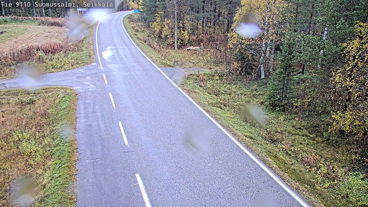 Kelikamerat Kuva Tie 9110 Suomussalmi, Seikkala, Suomussalmi, Kainuu