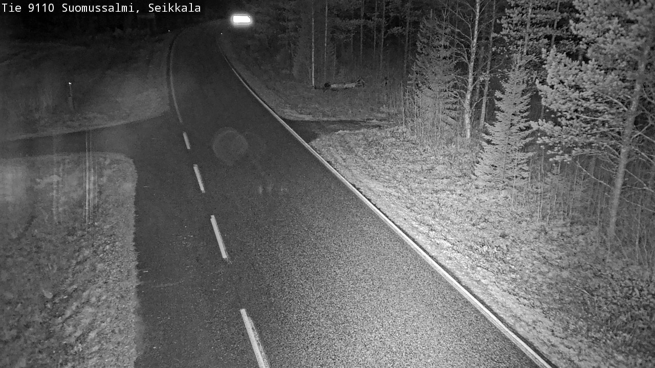 Kelikamerat Kuva Tie 9110 Suomussalmi, Seikkala, Suomussalmi, Kainuu
