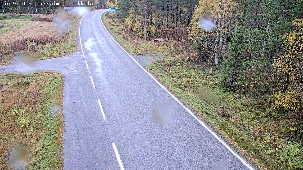 Kelikamerat Kuva Tie 9110 Suomussalmi, Seikkala, Suomussalmi, Kainuu