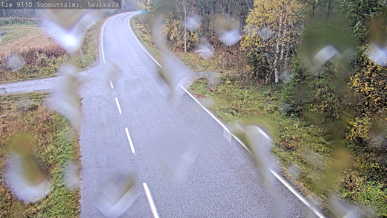 Kelikamerat Kuva Tie 9110 Suomussalmi, Seikkala, Suomussalmi, Kainuu