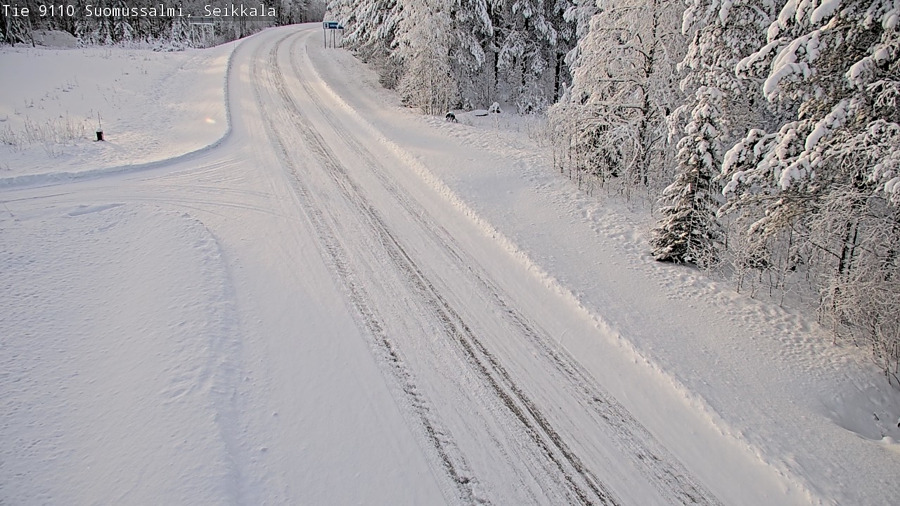 Kelikamerat Kuva Tie 9110 Suomussalmi, Seikkala, Suomussalmi, Kainuu
