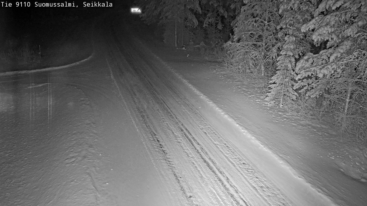 Kelikamerat Kuva Tie 9110 Suomussalmi, Seikkala, Suomussalmi, Kainuu