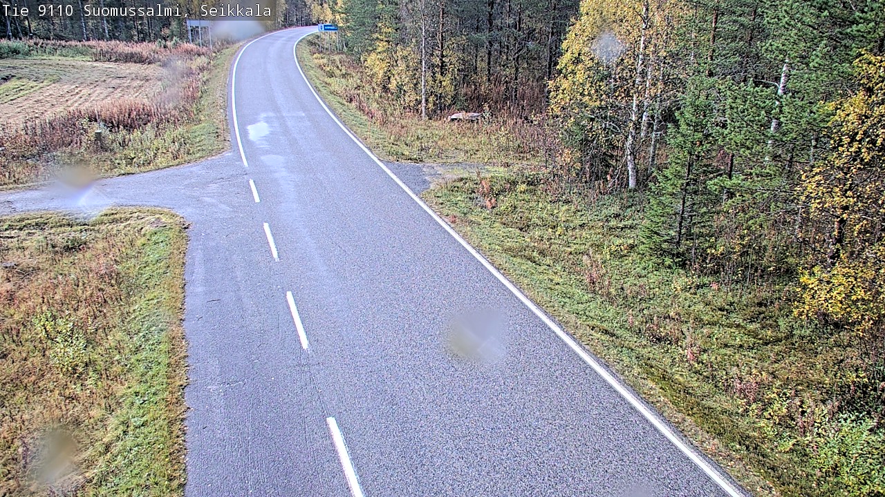 Kelikamerat Kuva Tie 9110 Suomussalmi, Seikkala, Suomussalmi, Kainuu