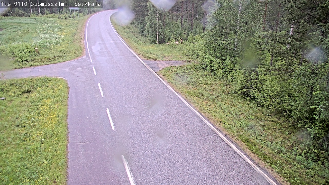Kelikamerat Kuva Tie 9110 Suomussalmi, Seikkala, Suomussalmi, Kainuu