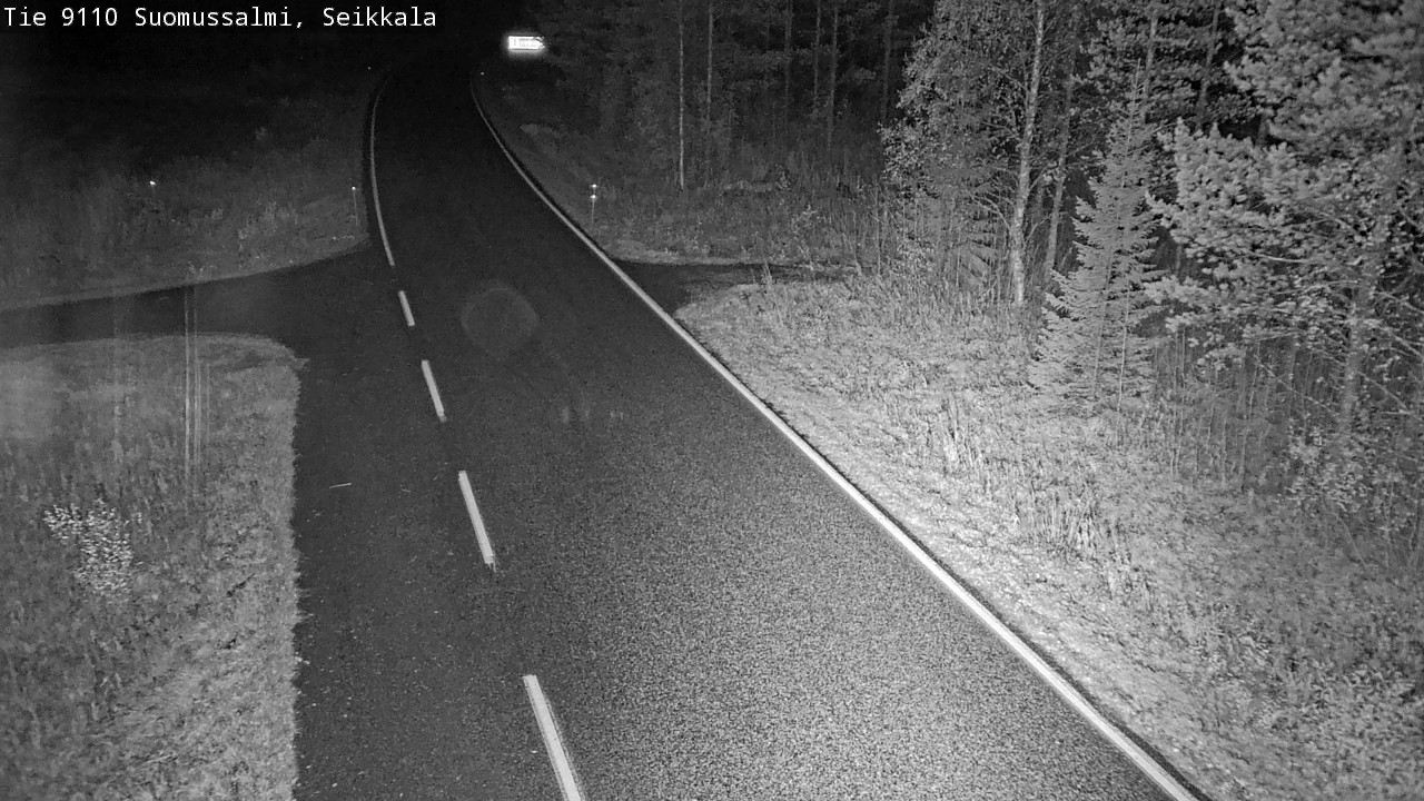 Kelikamerat Kuva Tie 9110 Suomussalmi, Seikkala, Suomussalmi, Kainuu