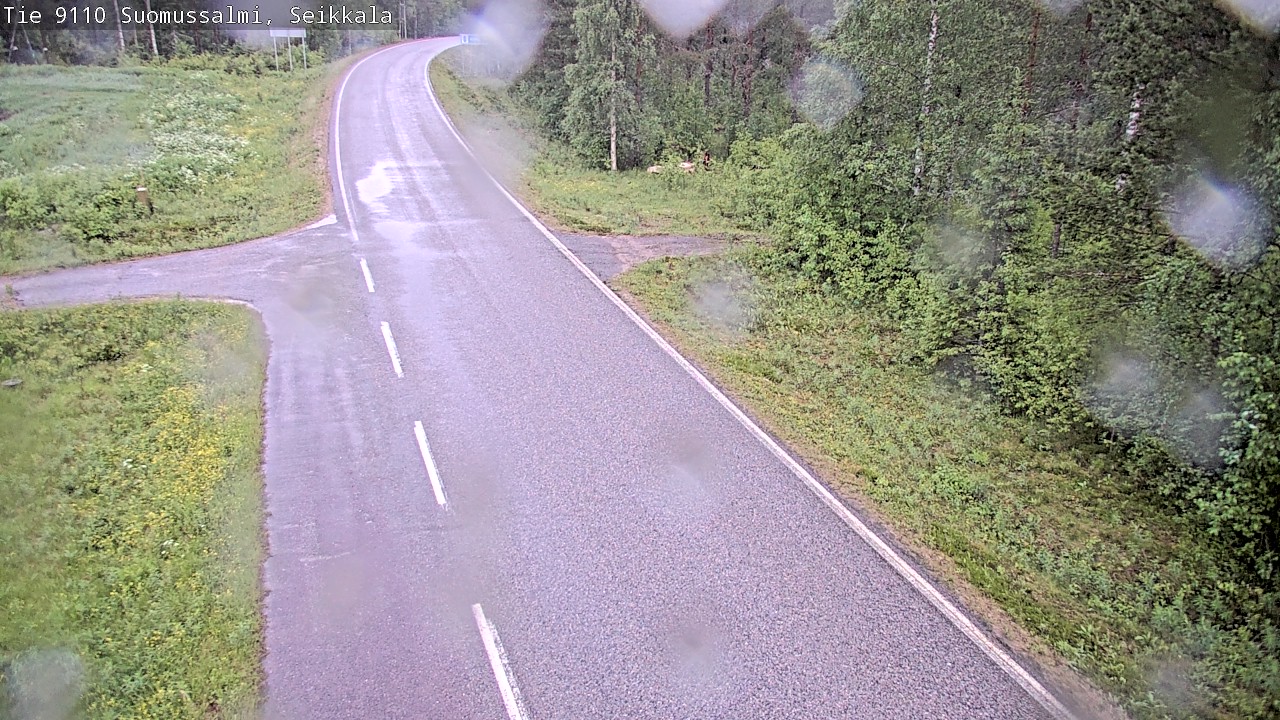 Kelikamerat Kuva Tie 9110 Suomussalmi, Seikkala, Suomussalmi, Kainuu