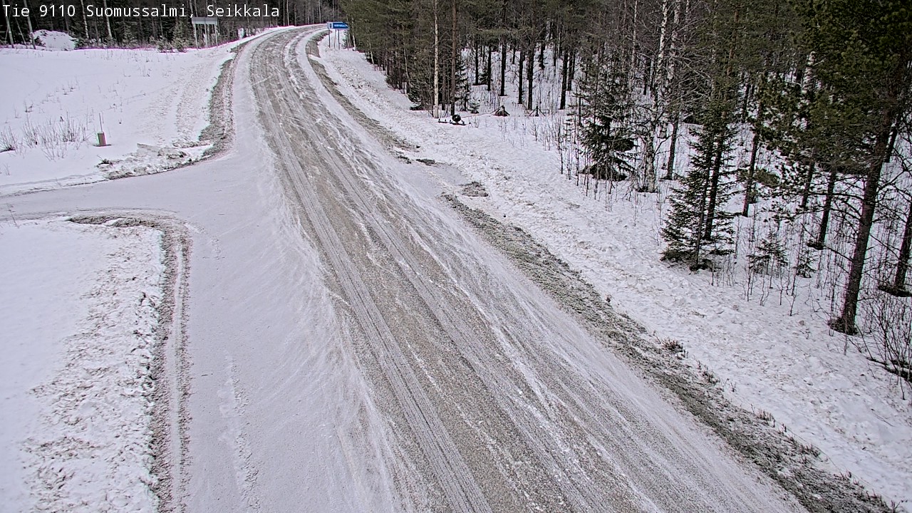 Kelikamerat Kuva Tie 9110 Suomussalmi, Seikkala, Suomussalmi, Kainuu