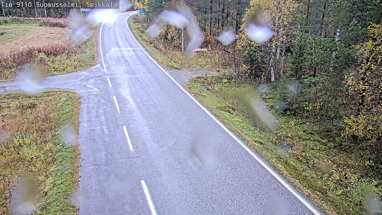Kelikamerat Kuva Tie 9110 Suomussalmi, Seikkala, Suomussalmi, Kainuu
