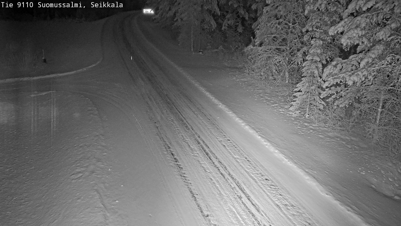 Kelikamerat Kuva Tie 9110 Suomussalmi, Seikkala, Suomussalmi, Kainuu