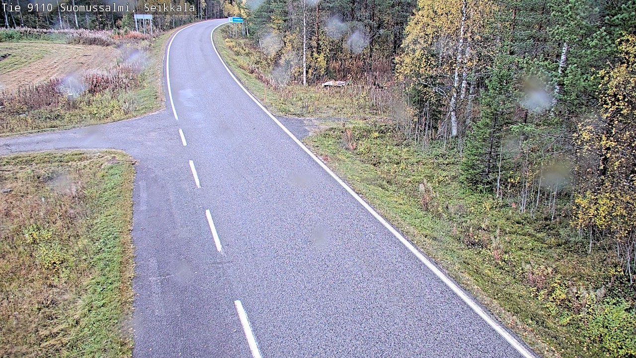 Kelikamerat Kuva Tie 9110 Suomussalmi, Seikkala, Suomussalmi, Kainuu