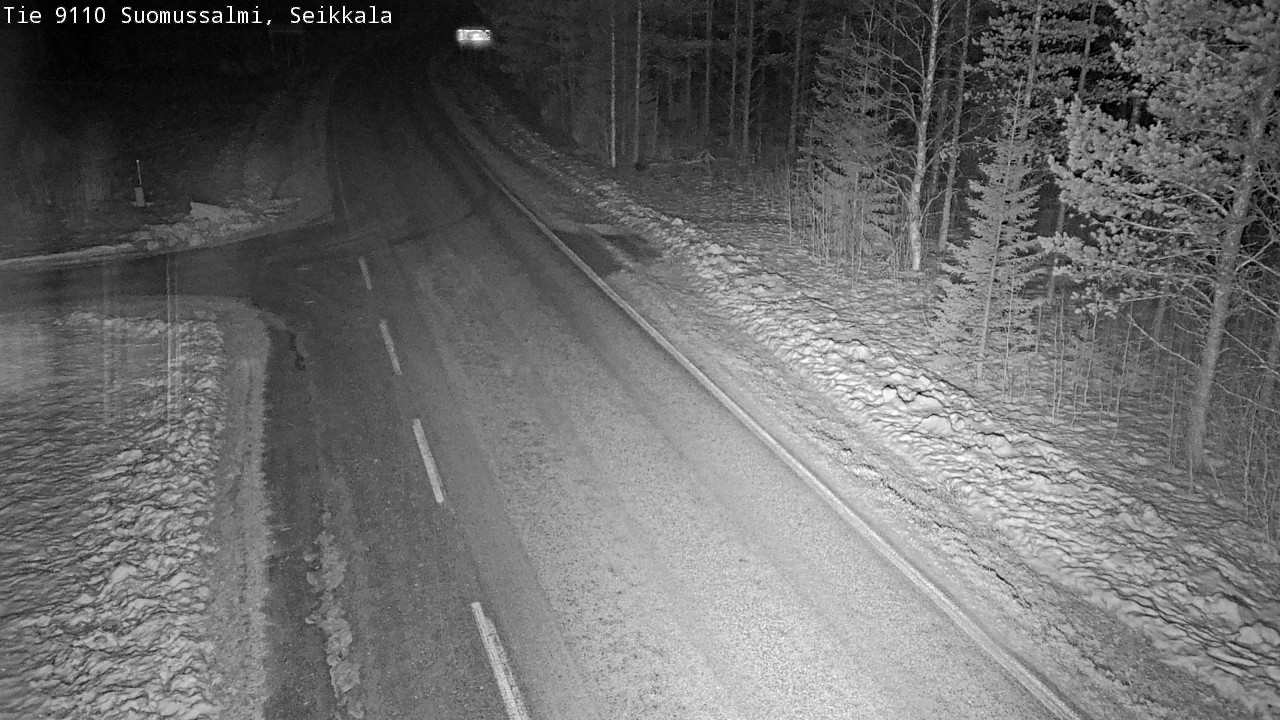 Kelikamerat Kuva Tie 9110 Suomussalmi, Seikkala, Suomussalmi, Kainuu