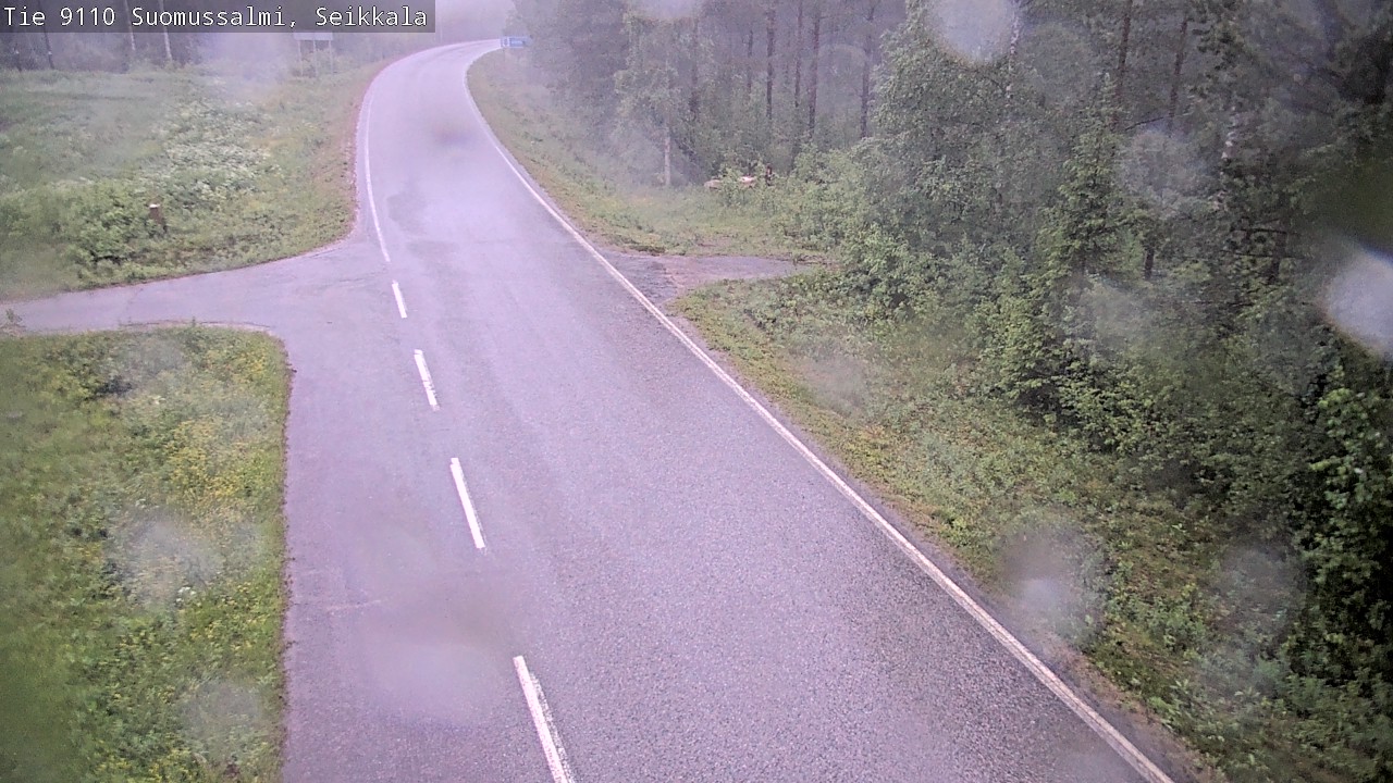 Kelikamerat Kuva Tie 9110 Suomussalmi, Seikkala, Suomussalmi, Kainuu