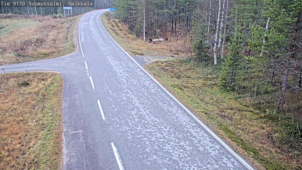 Kelikamerat Kuva Tie 9110 Suomussalmi, Seikkala, Suomussalmi, Kainuu