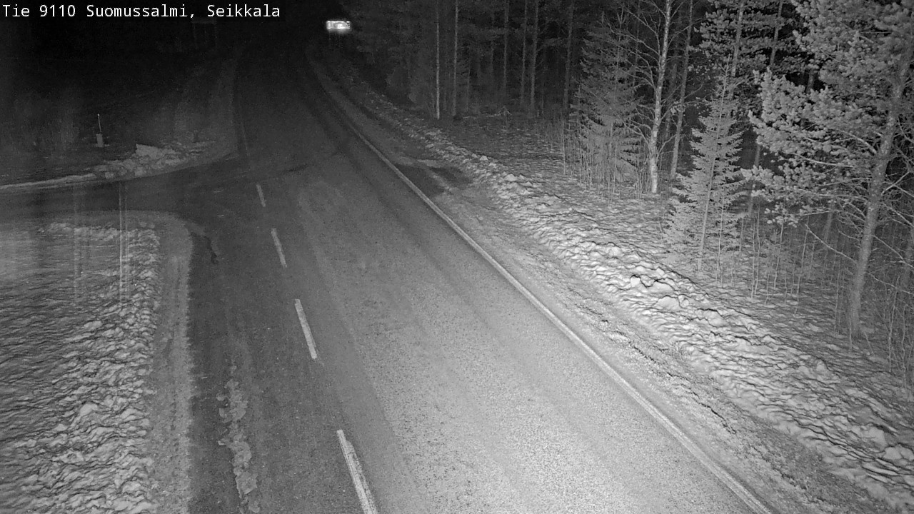 Kelikamerat Kuva Tie 9110 Suomussalmi, Seikkala, Suomussalmi, Kainuu