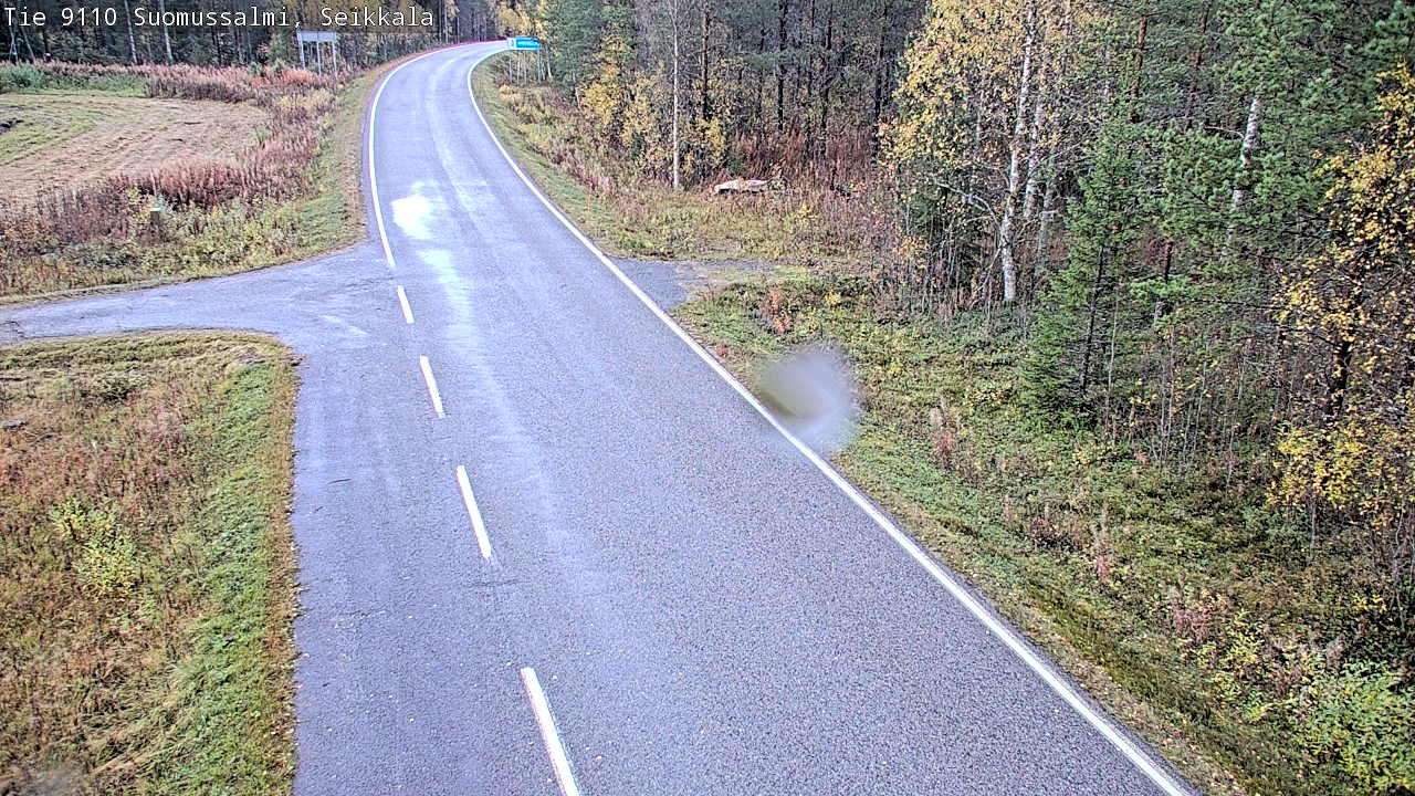 Weather Camera Image Road 9110 Suomussalmi, Seikkala, Suomussalmi, Kainuu