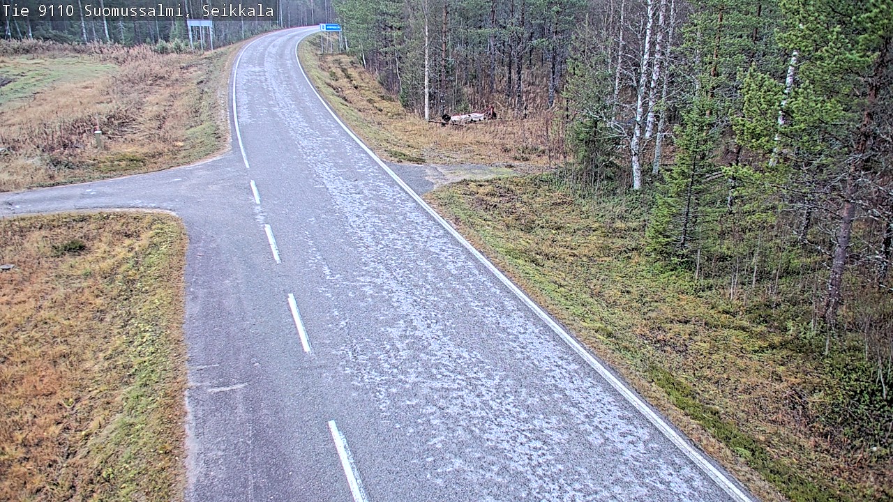 Kelikamerat Kuva Tie 9110 Suomussalmi, Seikkala, Suomussalmi, Kainuu