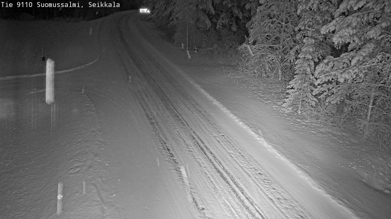 Kelikamerat Kuva Tie 9110 Suomussalmi, Seikkala, Suomussalmi, Kainuu