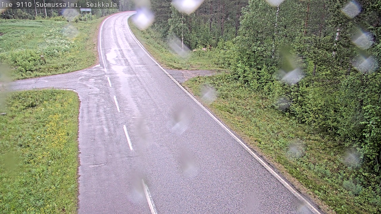 Kelikamerat Kuva Tie 9110 Suomussalmi, Seikkala, Suomussalmi, Kainuu