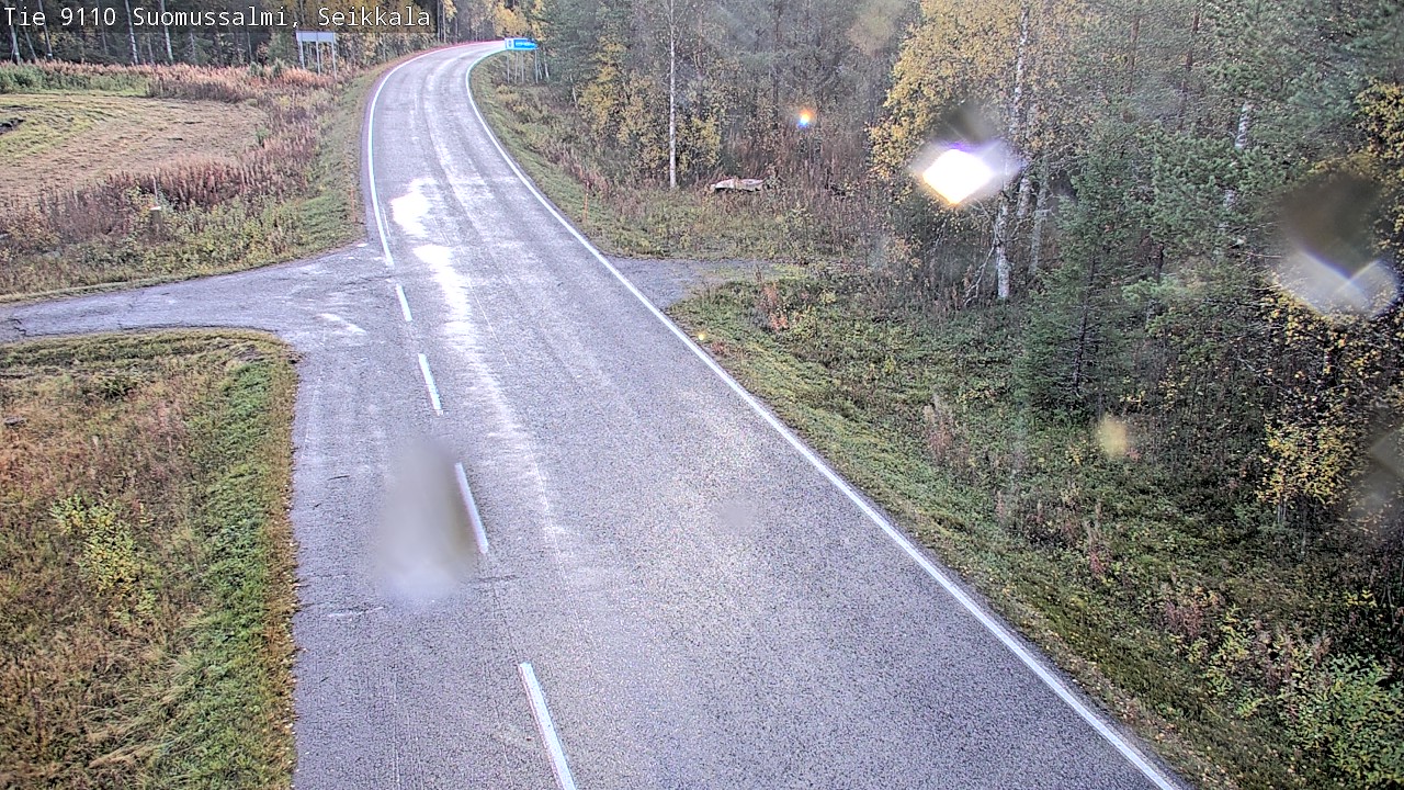 Kelikamerat Kuva Tie 9110 Suomussalmi, Seikkala, Suomussalmi, Kainuu