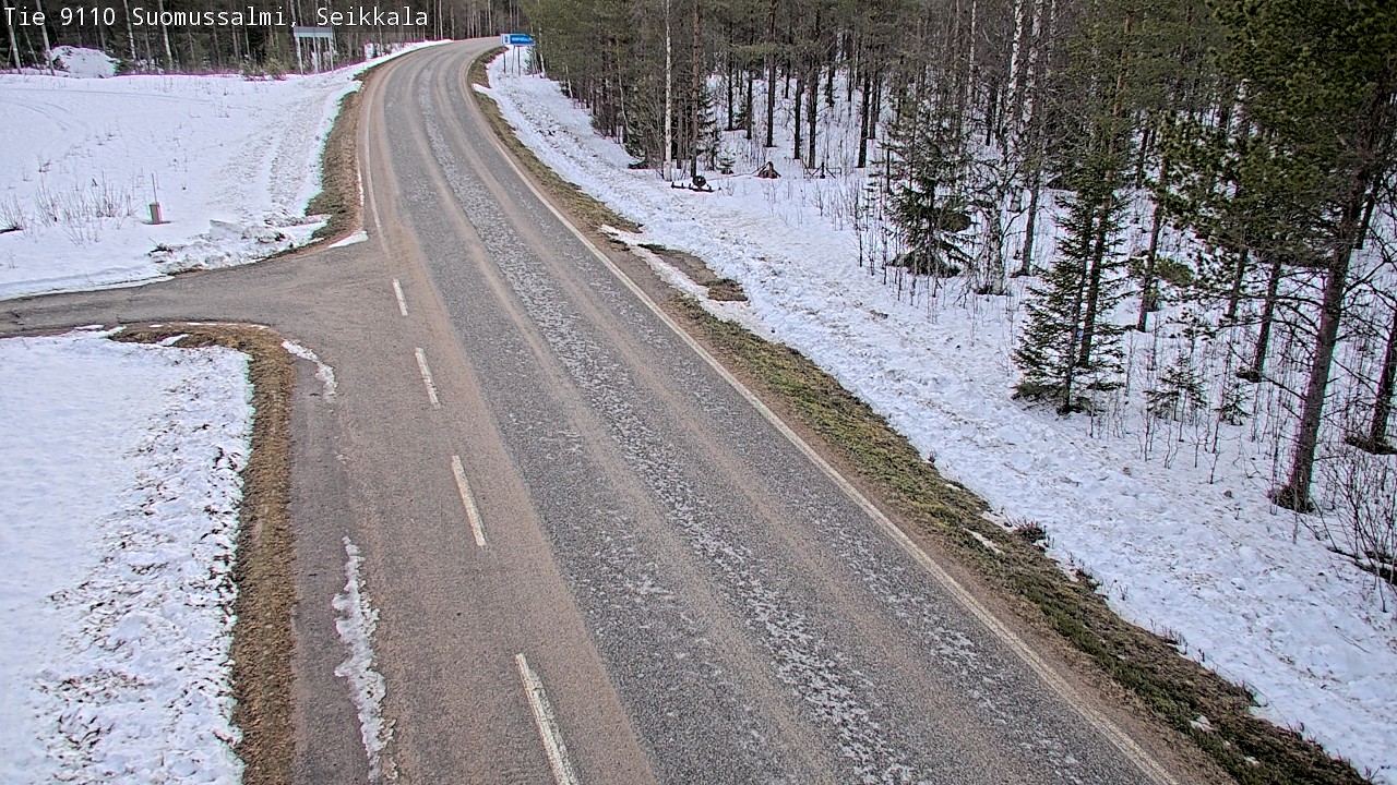 Kelikamerat Kuva Tie 9110 Suomussalmi, Seikkala, Suomussalmi, Kainuu