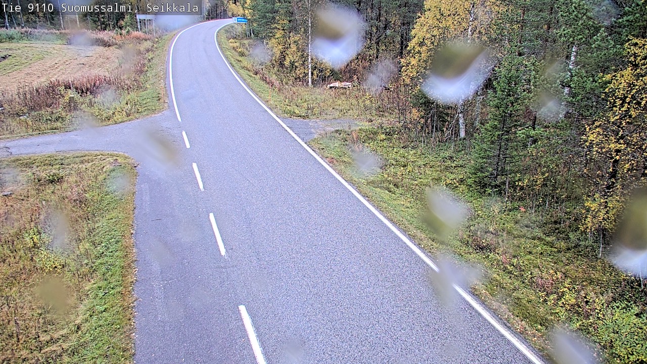 Kelikamerat Kuva Tie 9110 Suomussalmi, Seikkala, Suomussalmi, Kainuu