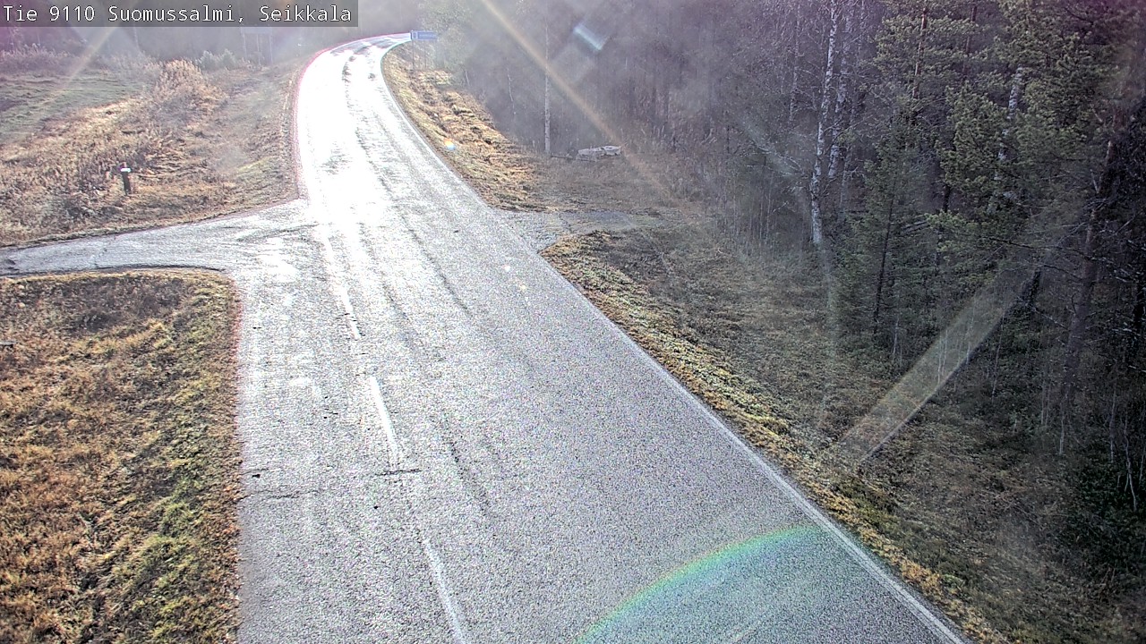 Kelikamerat Kuva Tie 9110 Suomussalmi, Seikkala, Suomussalmi, Kainuu