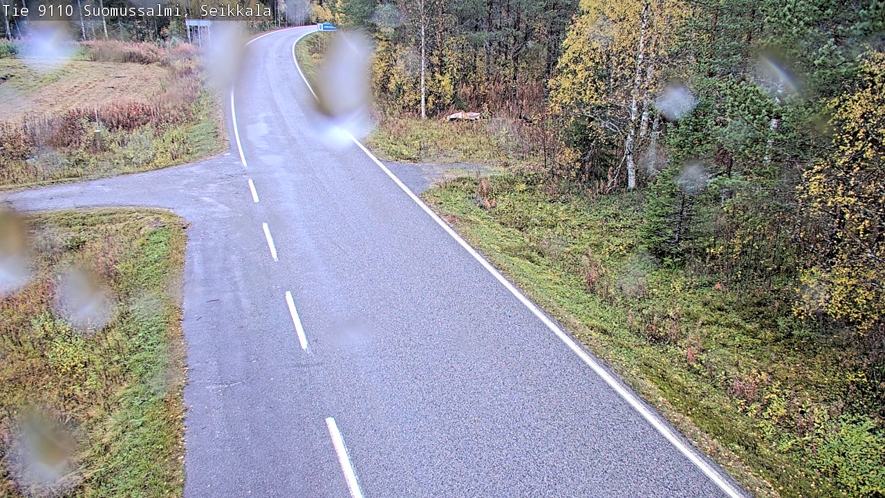 Kelikamerat Kuva Tie 9110 Suomussalmi, Seikkala, Suomussalmi, Kainuu