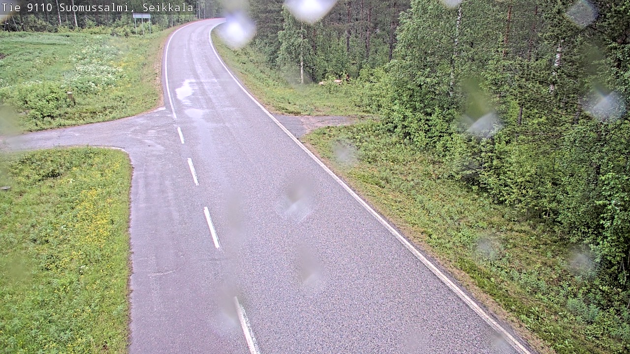 Kelikamerat Kuva Tie 9110 Suomussalmi, Seikkala, Suomussalmi, Kainuu