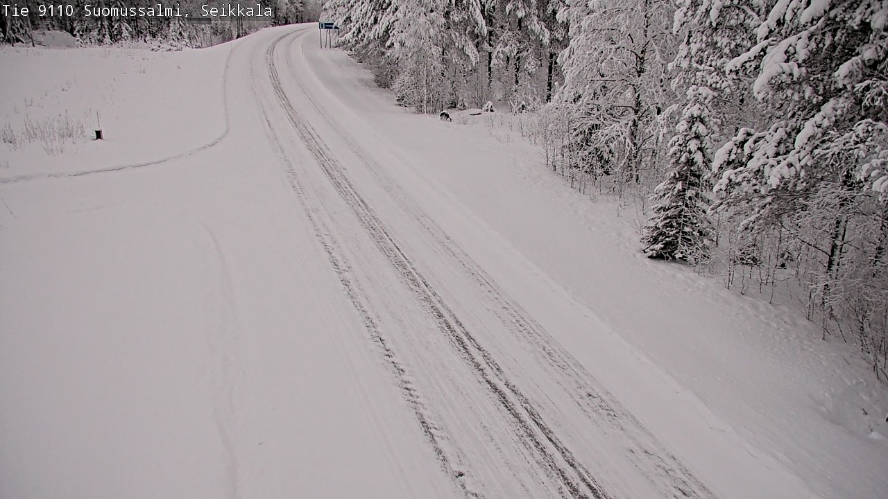 Kelikamerat Kuva Tie 9110 Suomussalmi, Seikkala, Suomussalmi, Kainuu