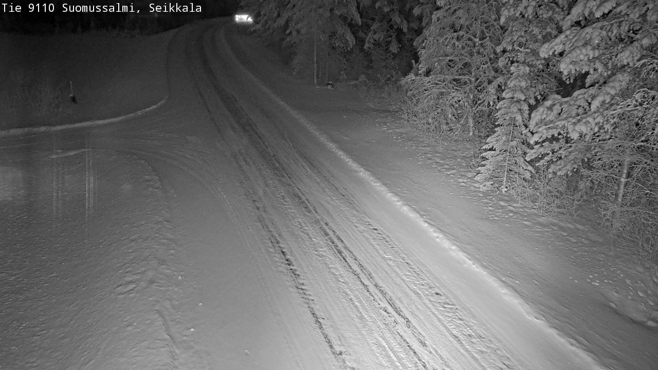Kelikamerat Kuva Tie 9110 Suomussalmi, Seikkala, Suomussalmi, Kainuu