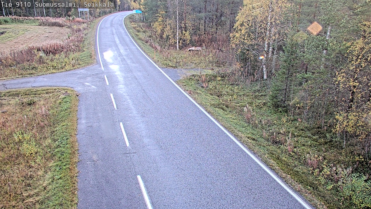 Kelikamerat Kuva Tie 9110 Suomussalmi, Seikkala, Suomussalmi, Kainuu