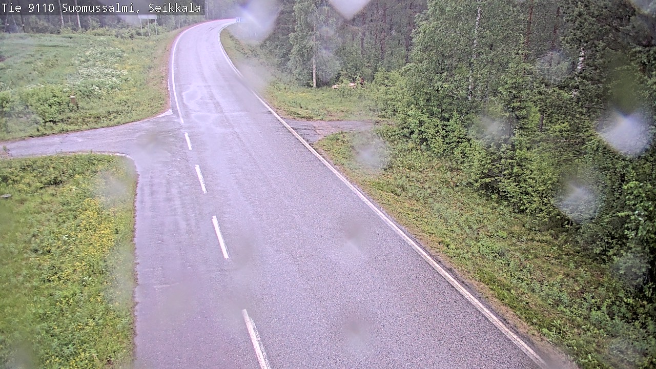Kelikamerat Kuva Tie 9110 Suomussalmi, Seikkala, Suomussalmi, Kainuu