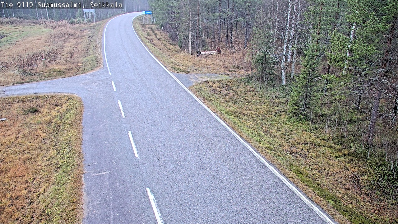 Kelikamerat Kuva Tie 9110 Suomussalmi, Seikkala, Suomussalmi, Kainuu