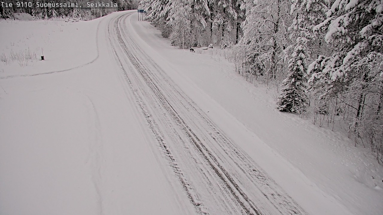 Kelikamerat Kuva Tie 9110 Suomussalmi, Seikkala, Suomussalmi, Kainuu
