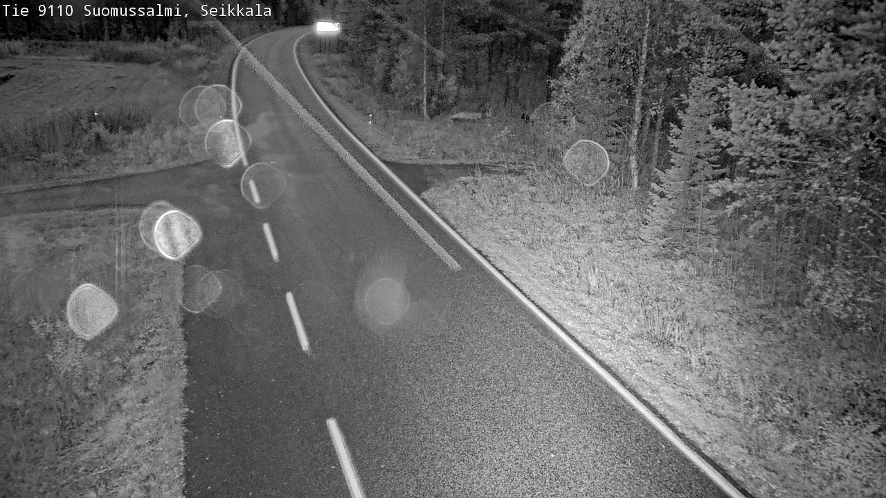 Kelikamerat Kuva Tie 9110 Suomussalmi, Seikkala, Suomussalmi, Kainuu