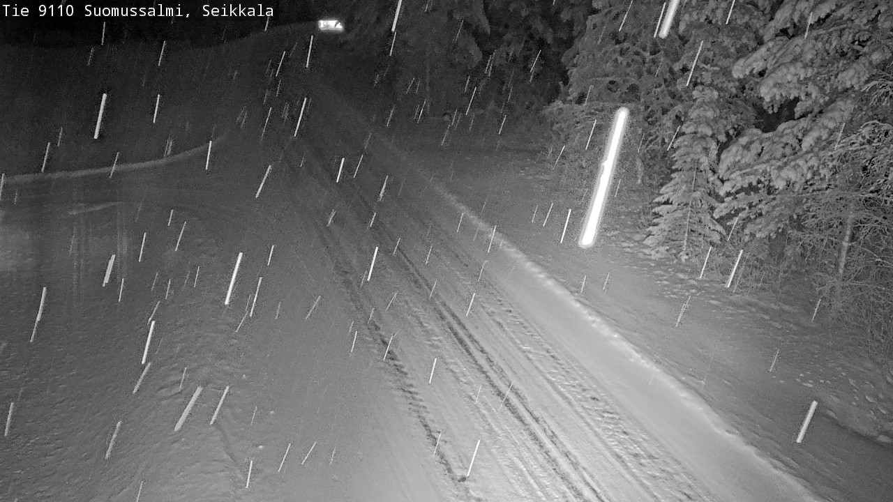 Kelikamerat Kuva Tie 9110 Suomussalmi, Seikkala, Suomussalmi, Kainuu