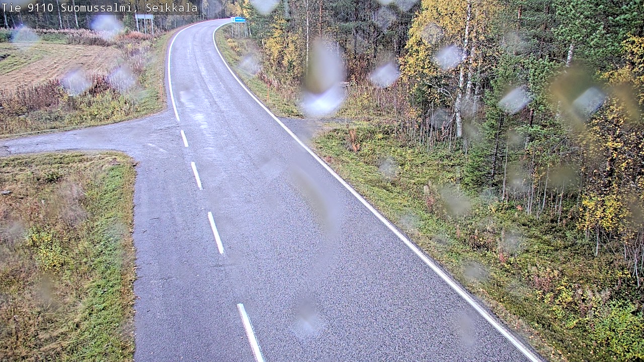Kelikamerat Kuva Tie 9110 Suomussalmi, Seikkala, Suomussalmi, Kainuu