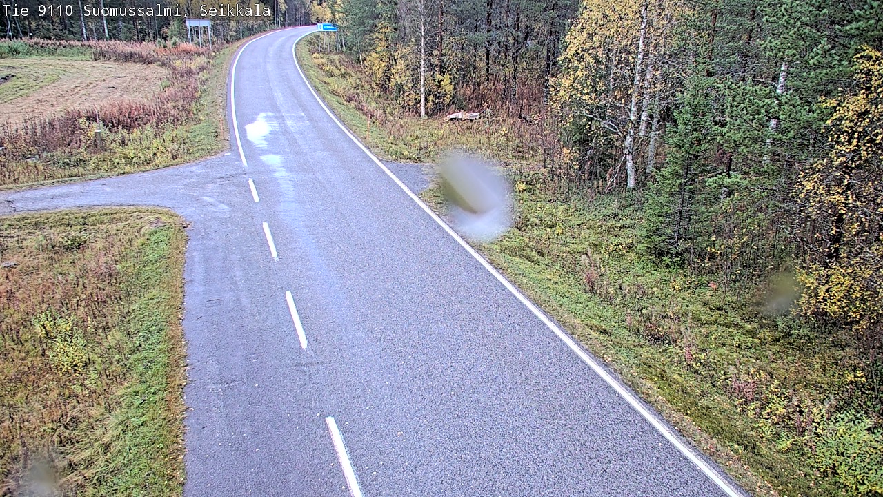 Weather Camera Image Road 9110 Suomussalmi, Seikkala, Suomussalmi, Kainuu