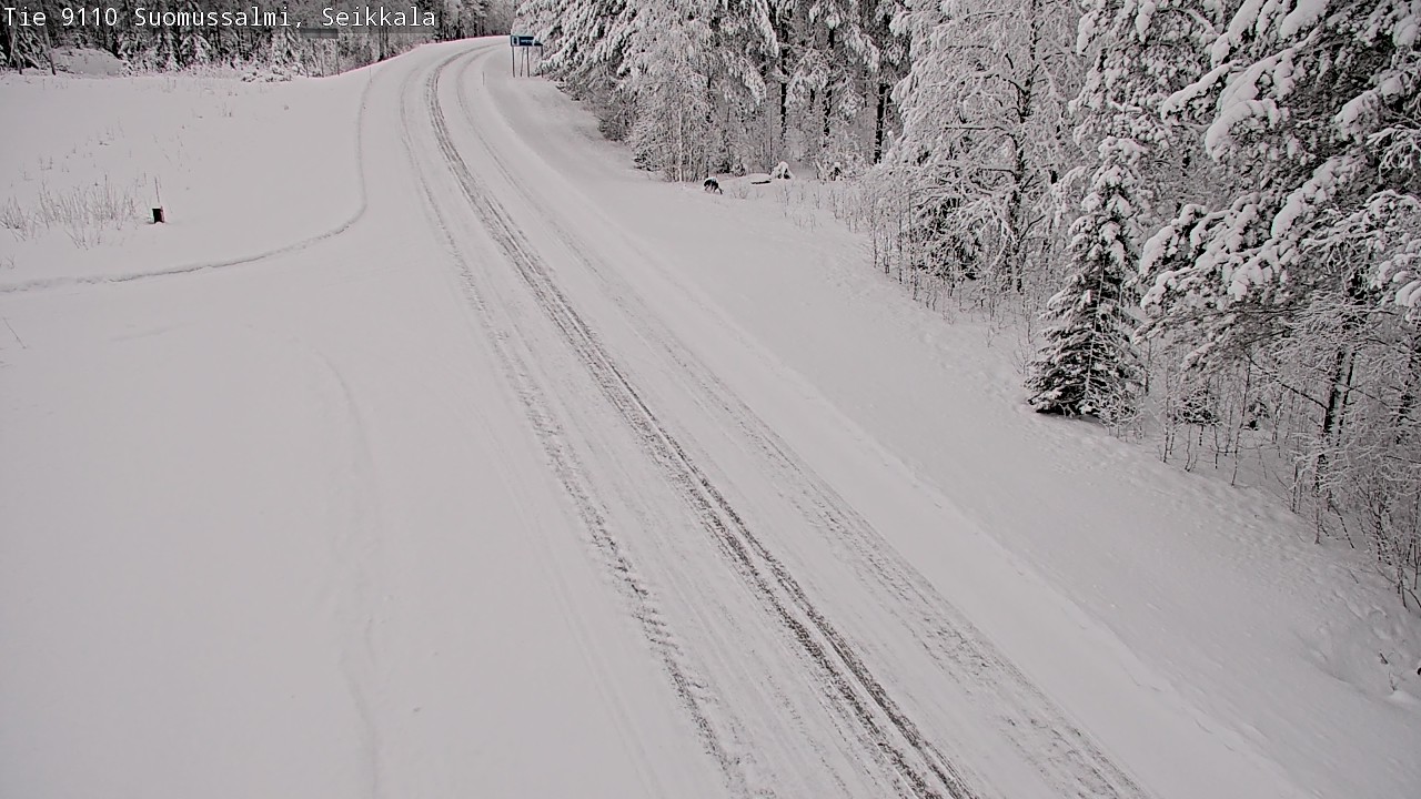 Kelikamerat Kuva Tie 9110 Suomussalmi, Seikkala, Suomussalmi, Kainuu