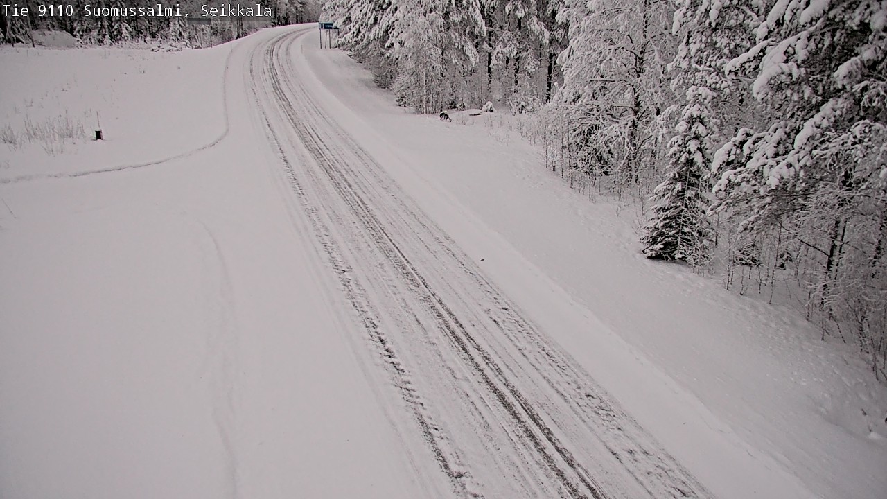 Kelikamerat Kuva Tie 9110 Suomussalmi, Seikkala, Suomussalmi, Kainuu