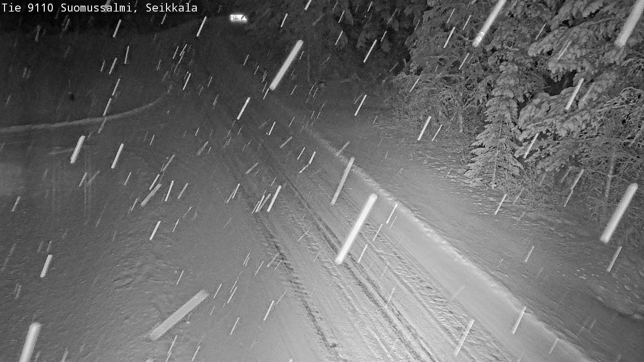 Kelikamerat Kuva Tie 9110 Suomussalmi, Seikkala, Suomussalmi, Kainuu