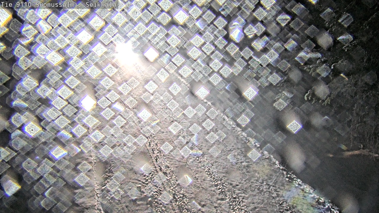 Weather Camera Image Road 9110 Suomussalmi, Seikkala, Suomussalmi, Kainuu