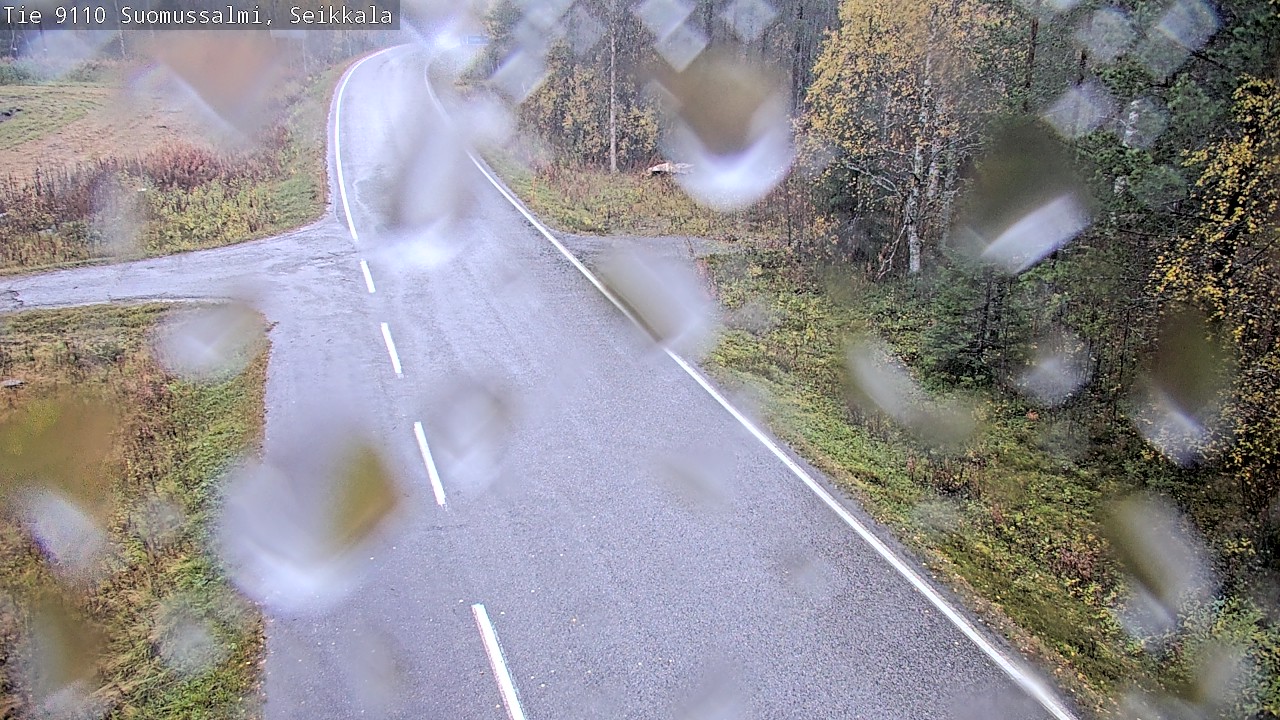 Weather Camera Image Road 9110 Suomussalmi, Seikkala, Suomussalmi, Kainuu