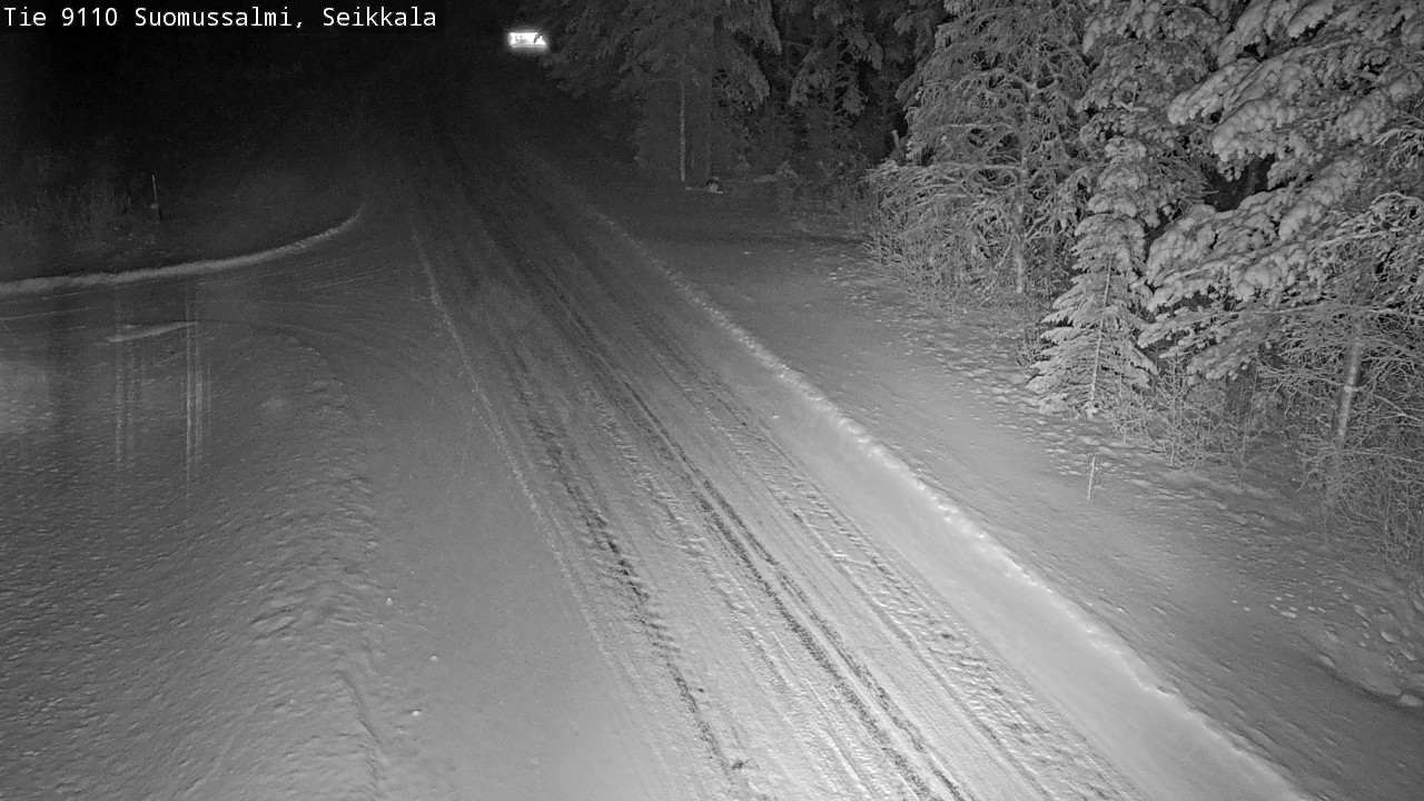 Kelikamerat Kuva Tie 9110 Suomussalmi, Seikkala, Suomussalmi, Kainuu